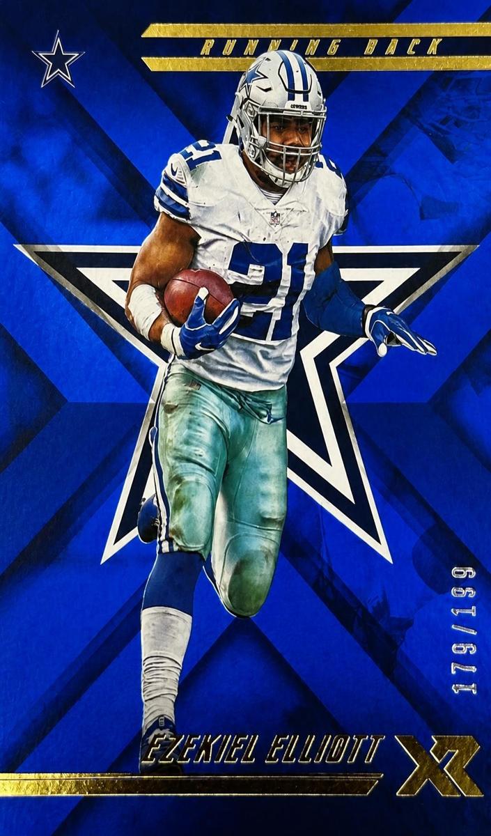 2018 Ezekiel Elliott [Blue] #50