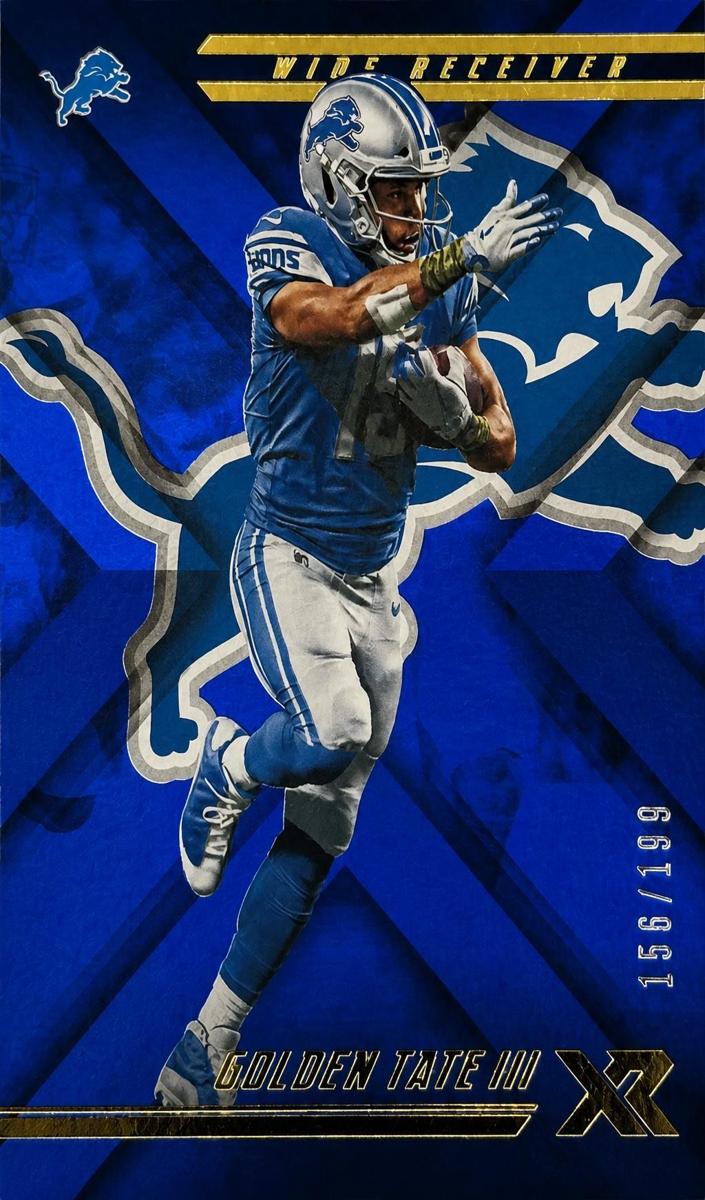 2018 Golden Tate III [Blue] #66