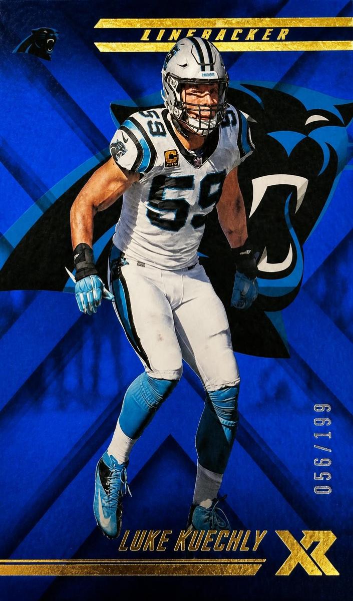 2018 Luke Kuechly [Blue] #79