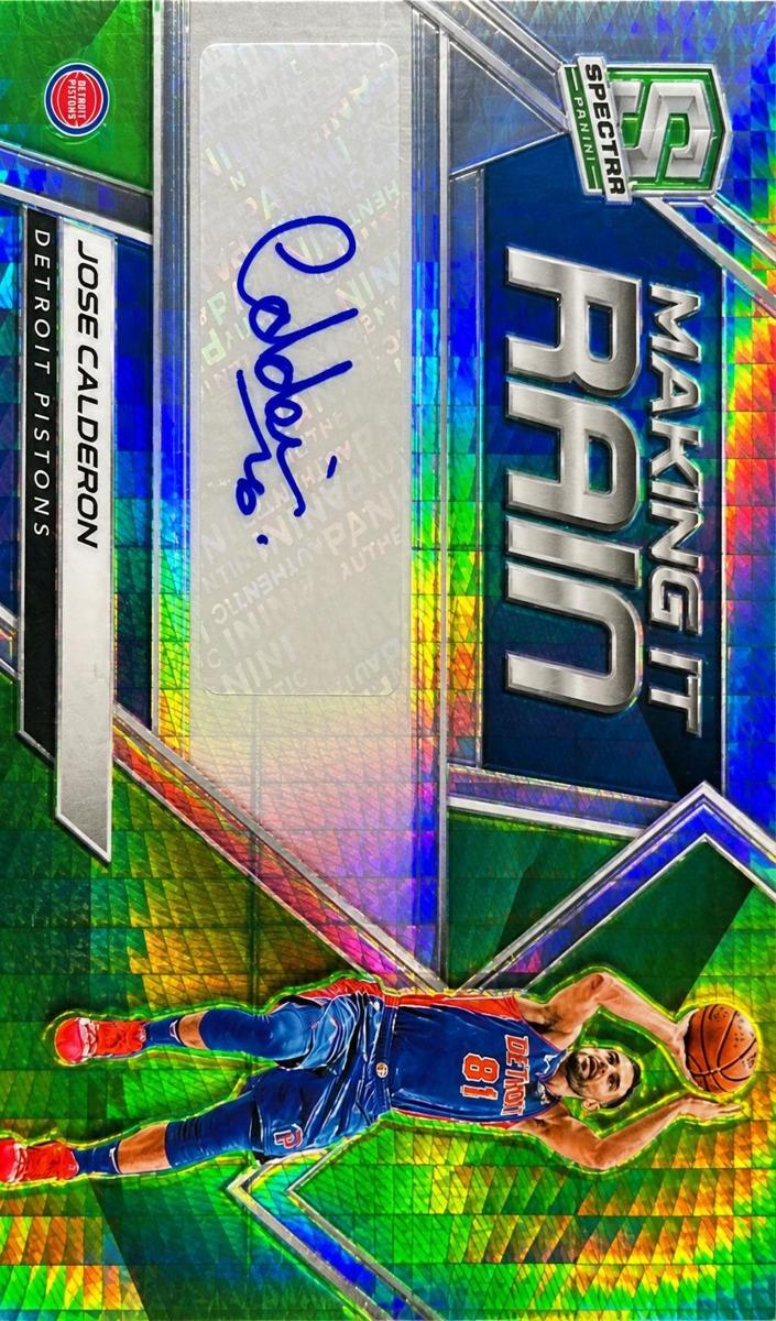 2018 Jose Calderon [Neon Green] #MR-JCL