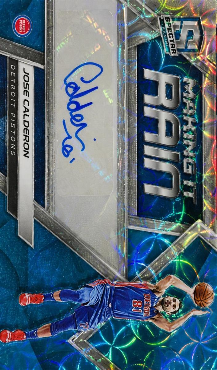 2018 Jose Calderon [Neon Blue] #MR-JCL