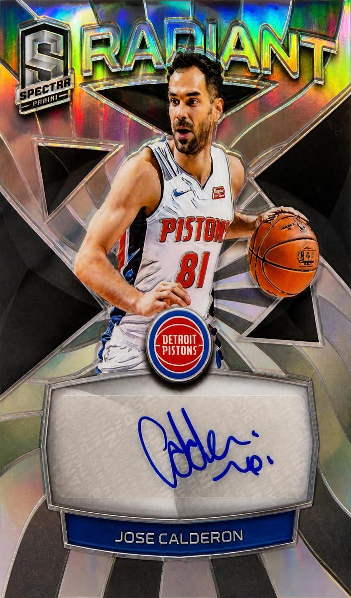 2018 Jose Calderon [Neon Blue] #RS-JCD