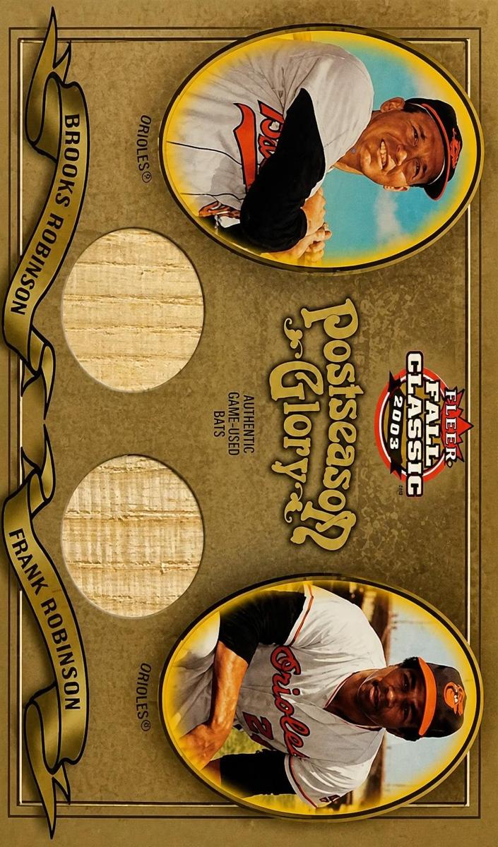2003 Brooks Robinson / Frank Robinson #11 PG