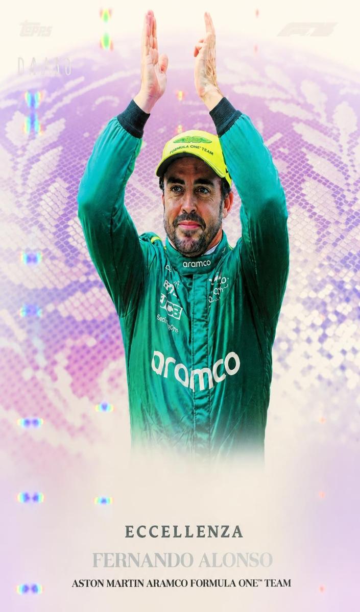 2025 Fernando Alonso [Purple] #NNO