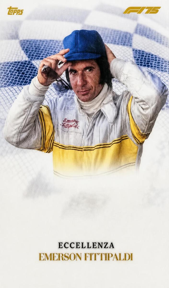 2025 Topps Eccellenza F1 Emerson Fittipaldi #NNO card