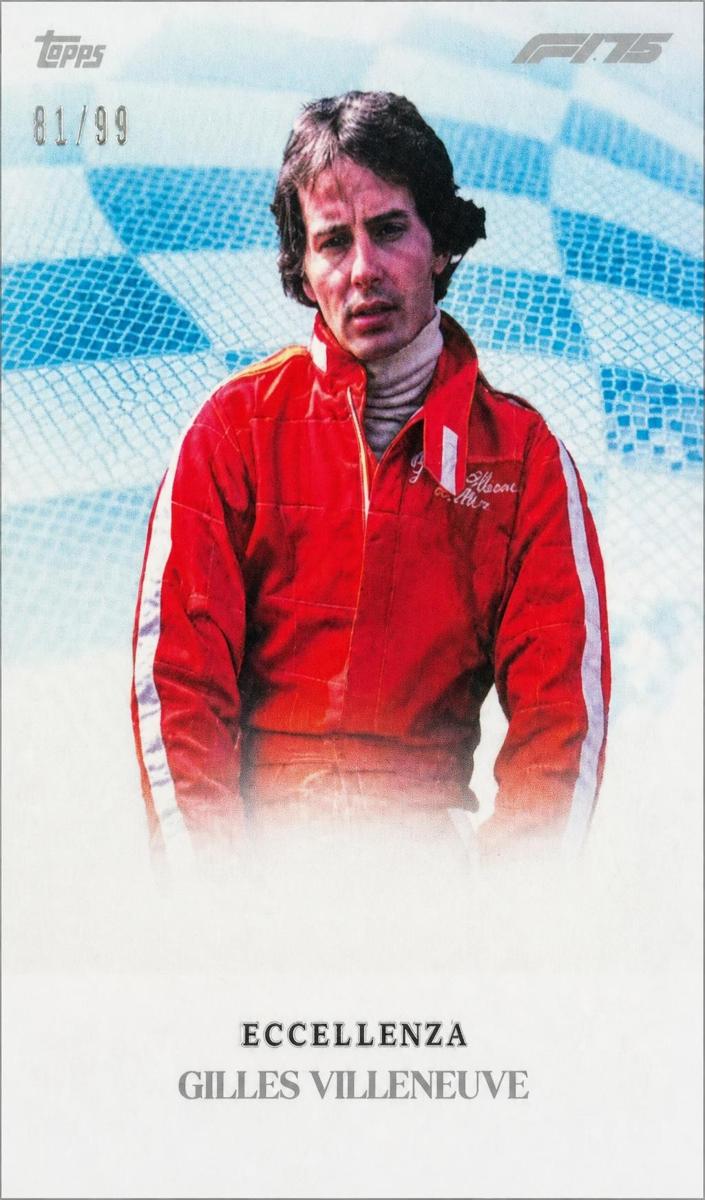 2025 Gilles Villeneuve [Blue] #NNO