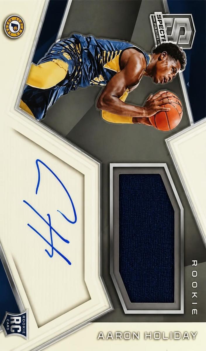 2018 Aaron Holiday [Neon Blue] #107