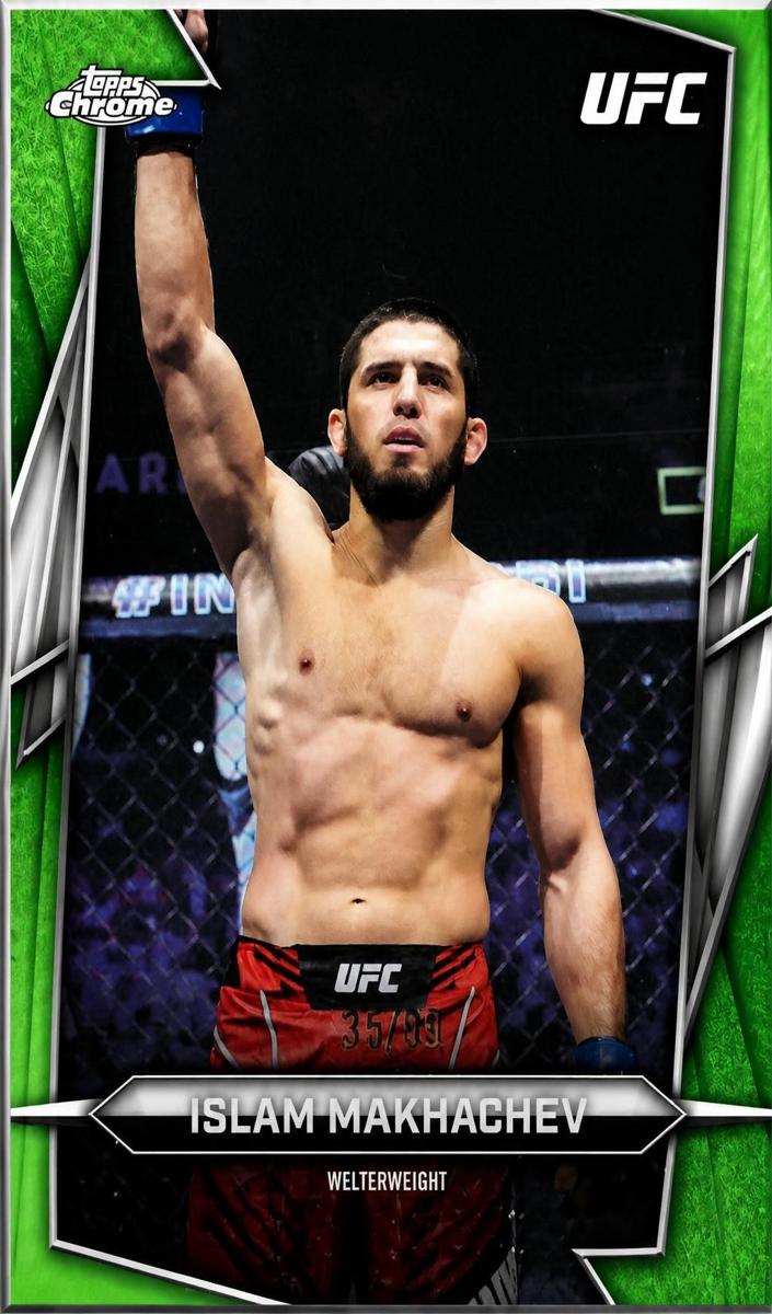 2026 Islam Makhachev [Green Refractor] #47
