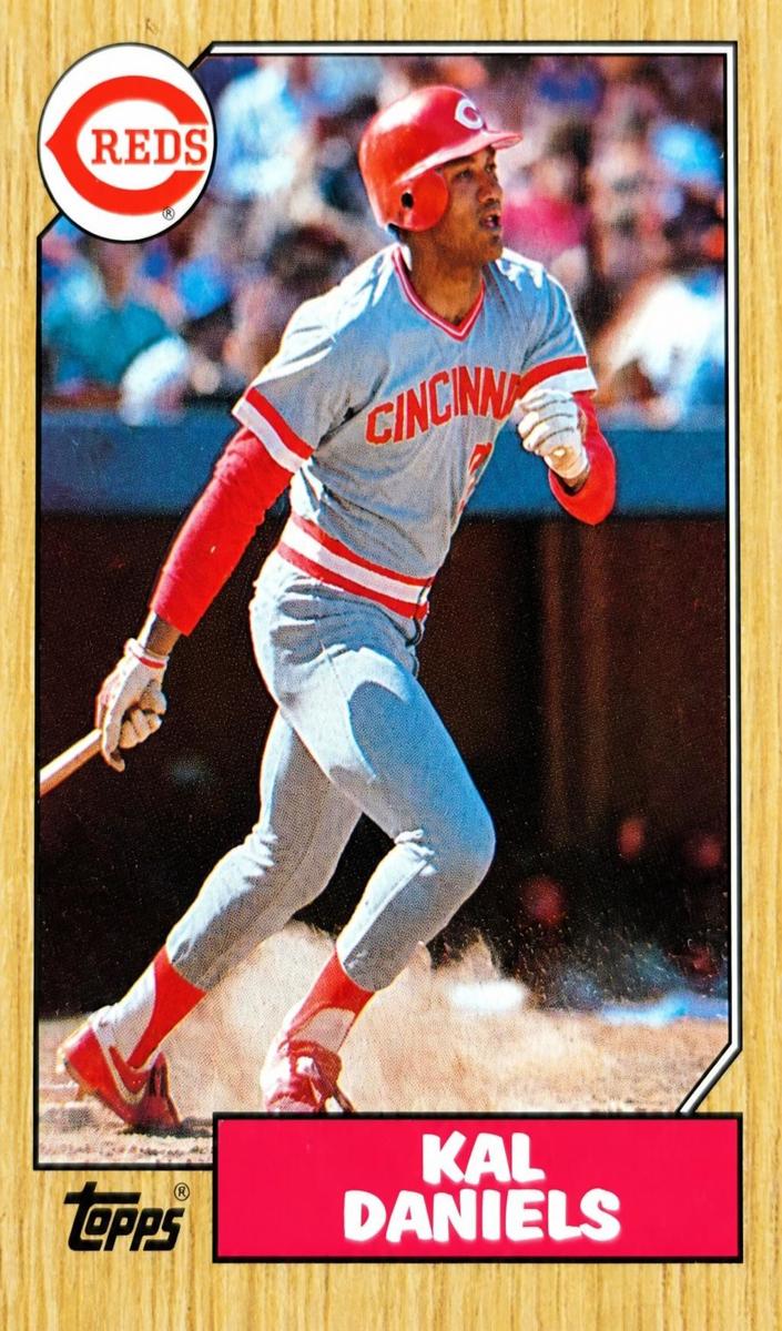 1987 Topps Kal Daniels #466 card