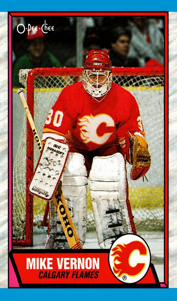 1989 Topps Mike Vernon #163 card
