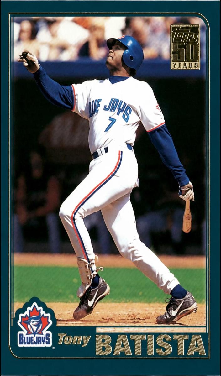 2001 Topps Tony Batista #457 card