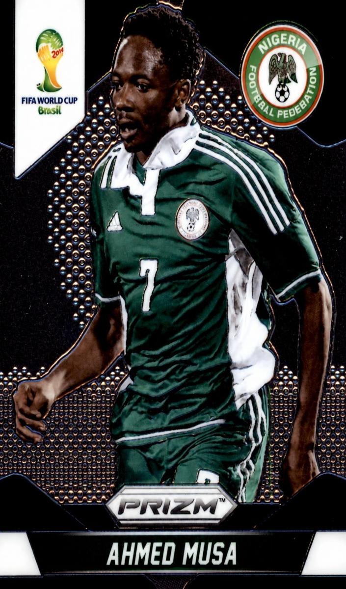 2014 Panini Prizm World Cup Ahmed Musa #154 card