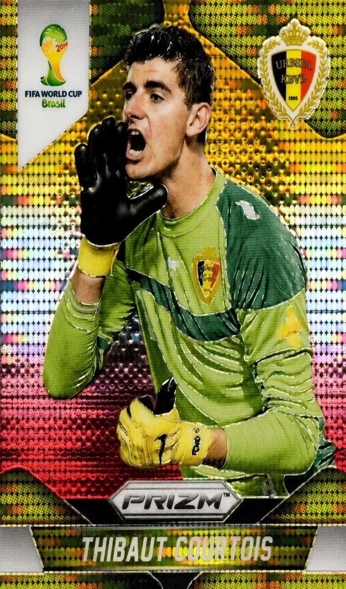 2014 Thibaut Courtois [Yellow and Red Pulsar] #18