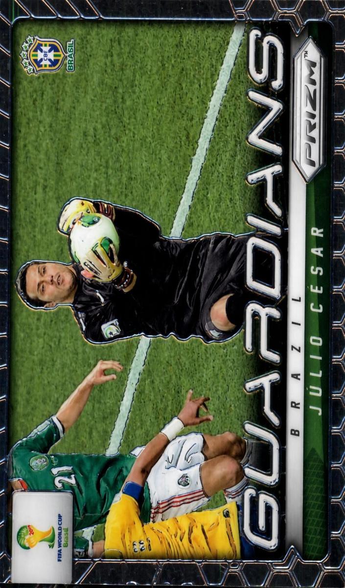 2014 Panini Prizm World Cup Julio Cesar #5 card