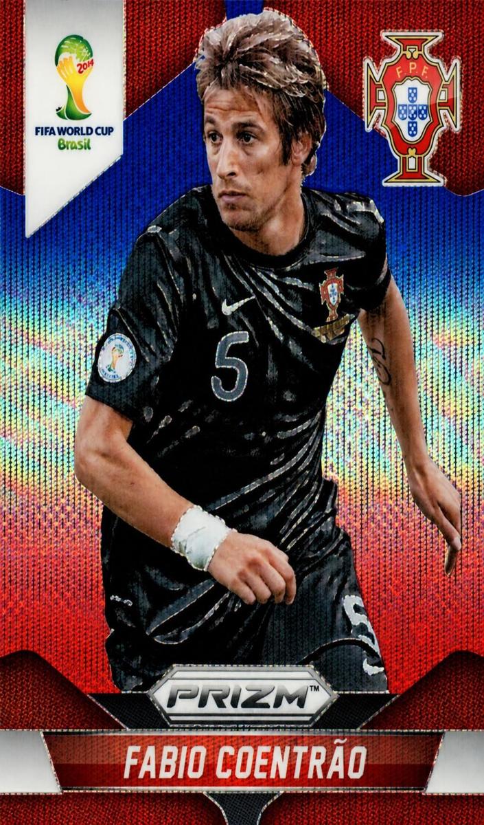 2014 Fabio Coentrao [Blue and Red Wave] #157