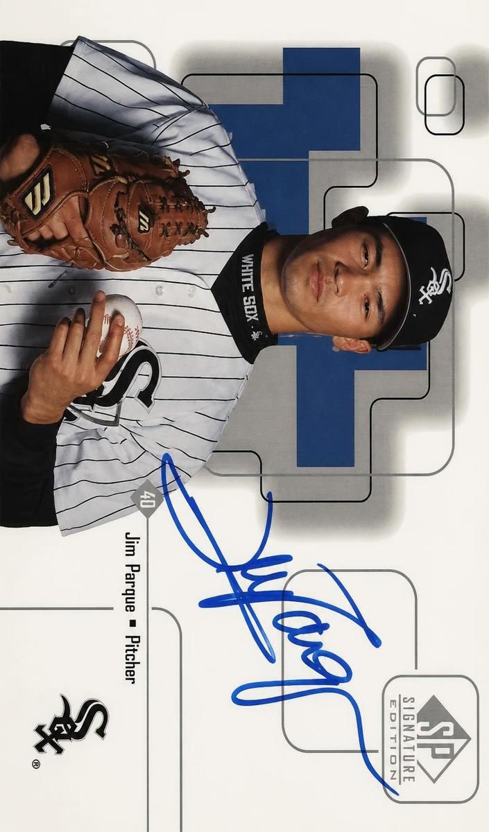 1999 SP Signature Edition Jim Parque #JP card