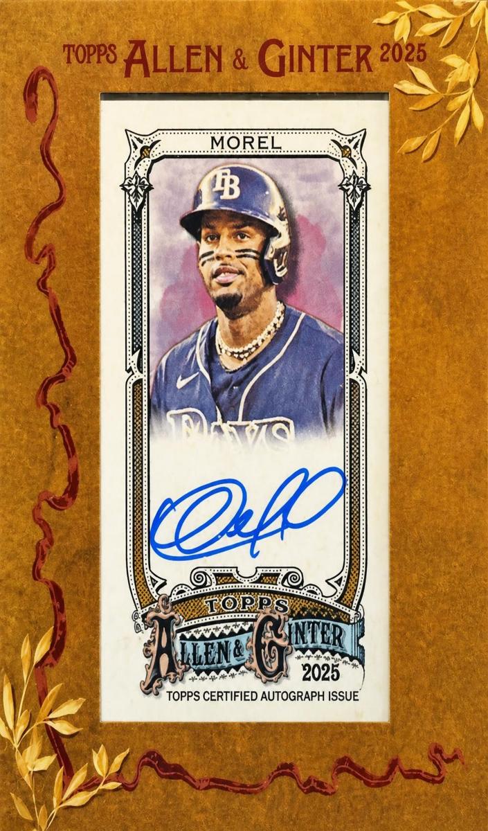2025 Topps Allen & Ginter Christopher Morel #MA-CMOR card