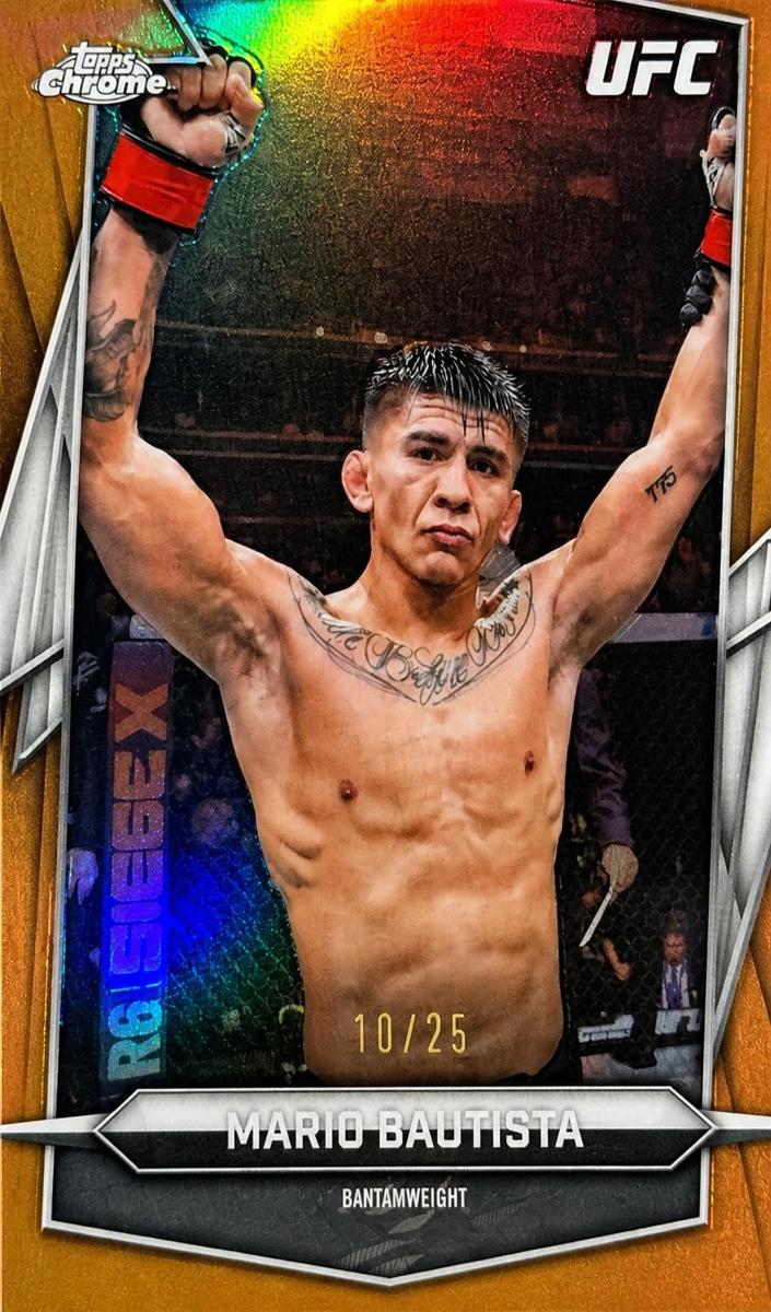 2026 Mario Bautista [Orange Refractor] #62