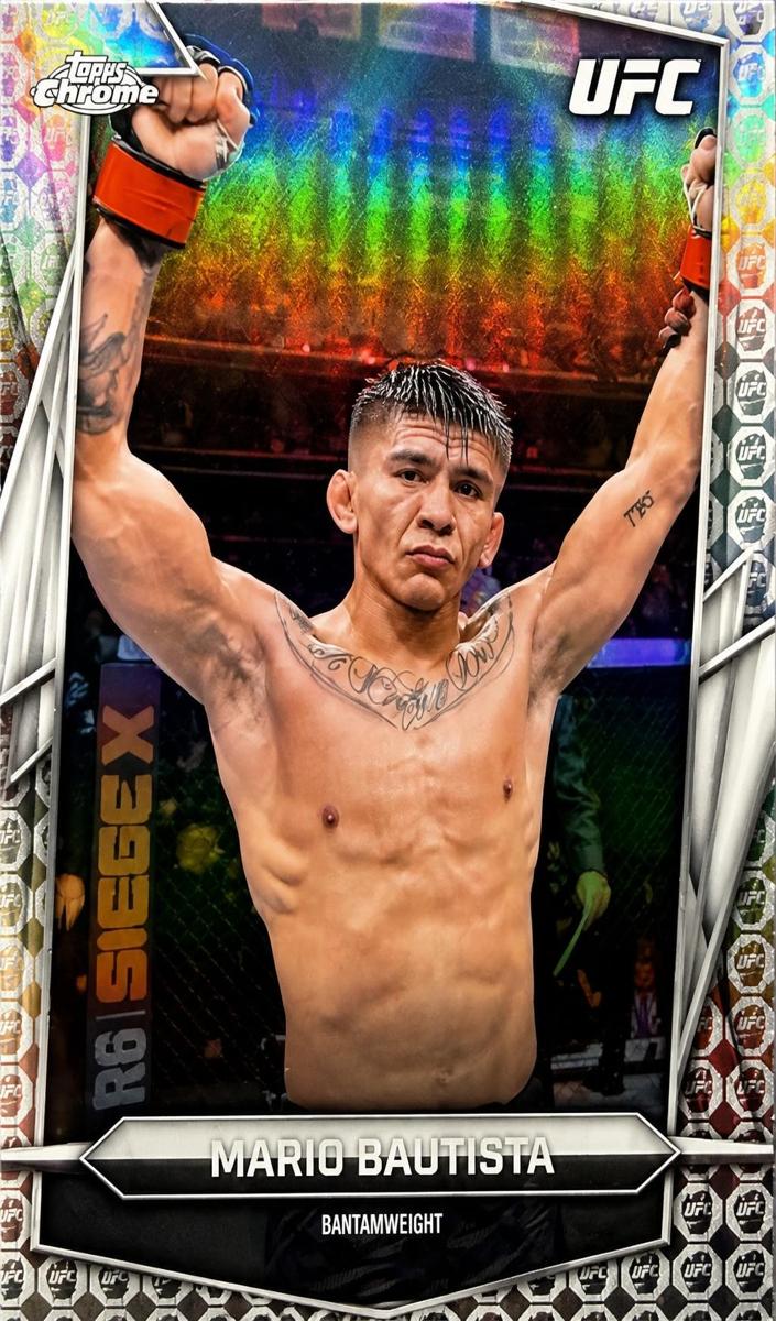 2026 Mario Bautista [UFC Glove Refractor] #62
