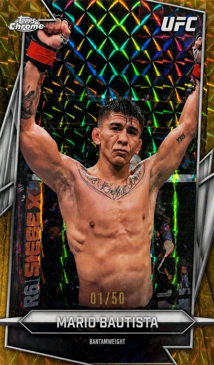 2026 Mario Bautista [Gold Geometric Refractor] #62