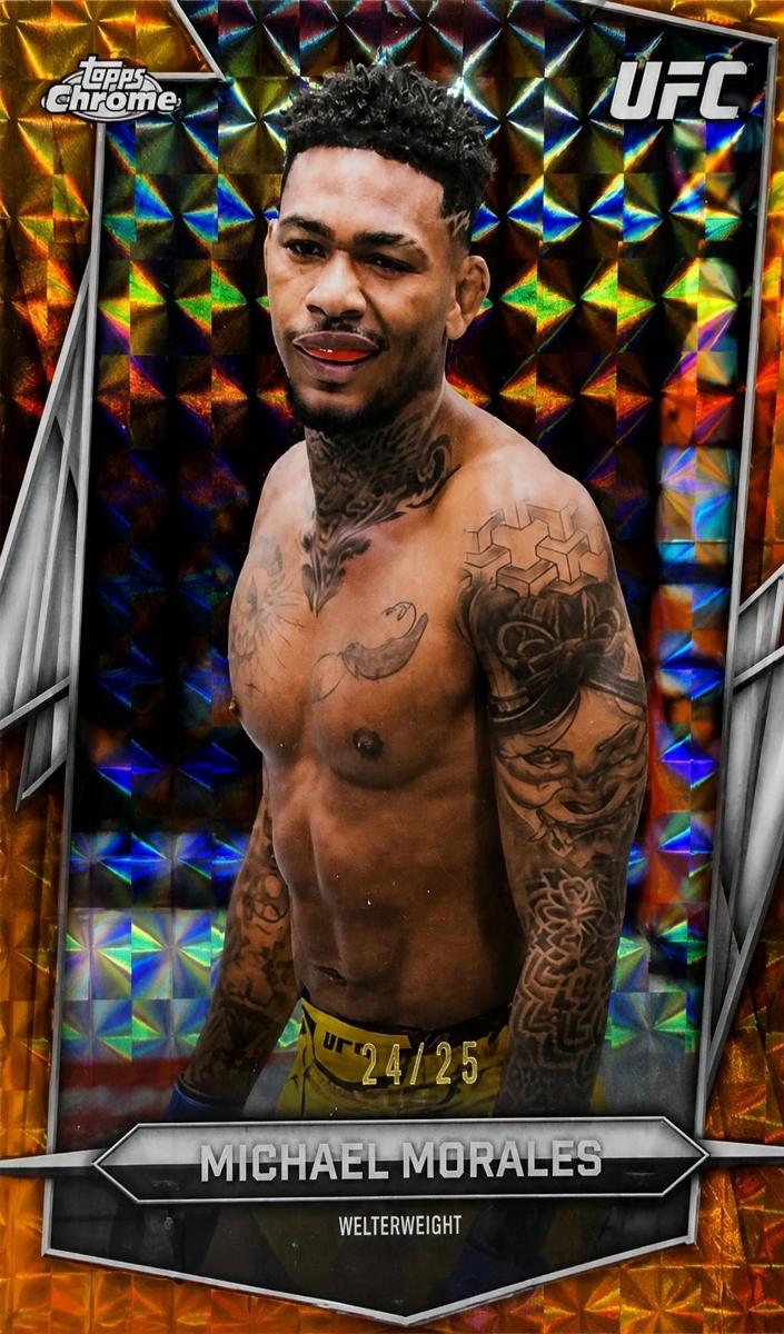 2026 Michael Morales [Orange Geometric Refractor] #67