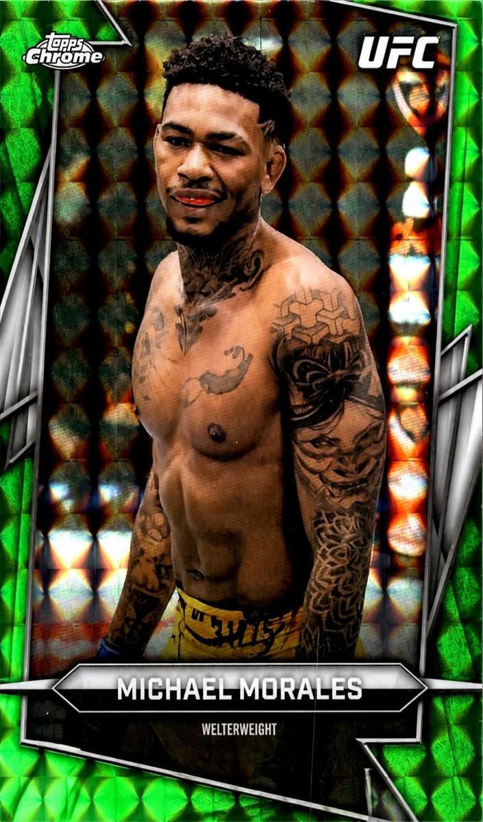 2026 Michael Morales [Green Geometric Refractor] #67