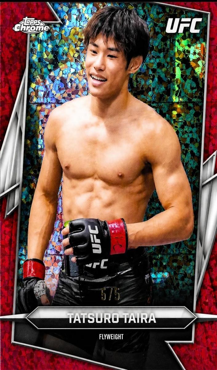 2026 Tatsuro Taira [Red Mini-Diamonds Refractor] #72
