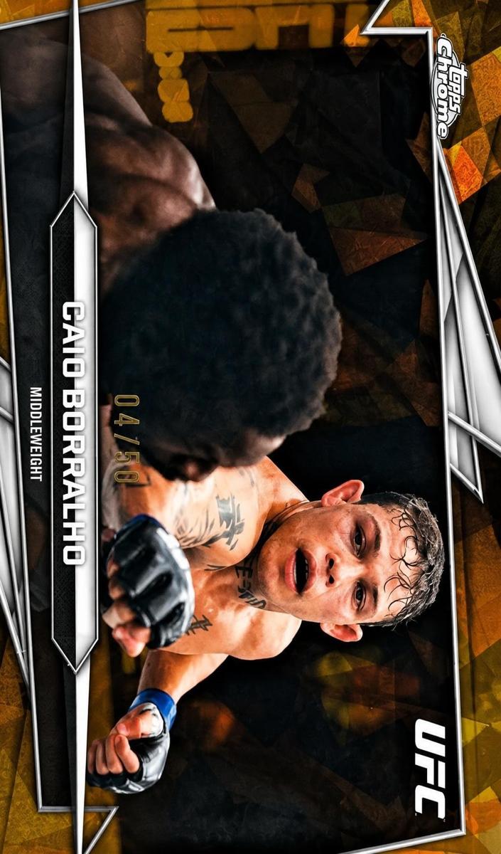 2026 Caio Borralho [Gold Refractor] #76