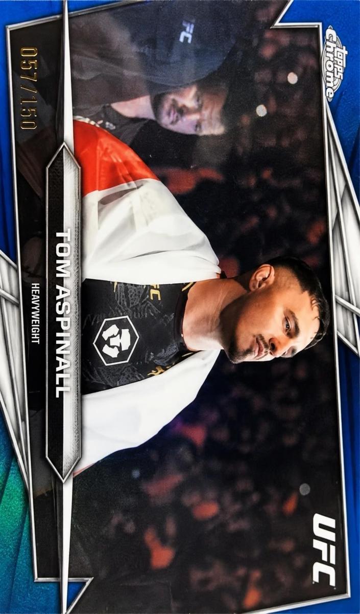 2026 Tom Aspinall [Blue Refractor] #80