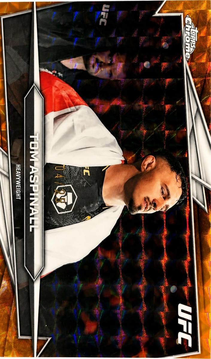 2026 Tom Aspinall [Orange Geometric Refractor] #80