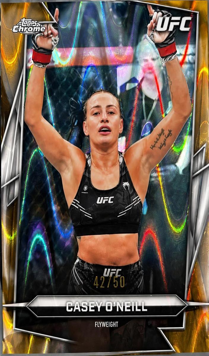 2026 Casey O'Neill [Gold RayWave Refractor] #81