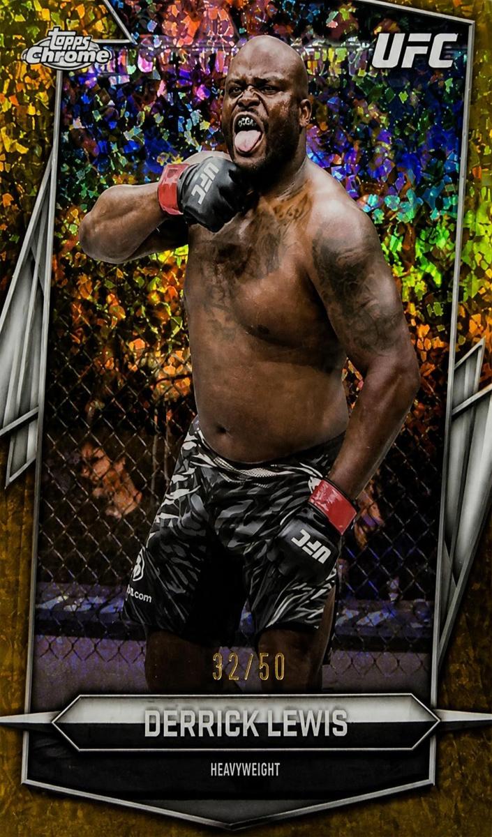 2026 Derrick Lewis [Gold Refractor] #82