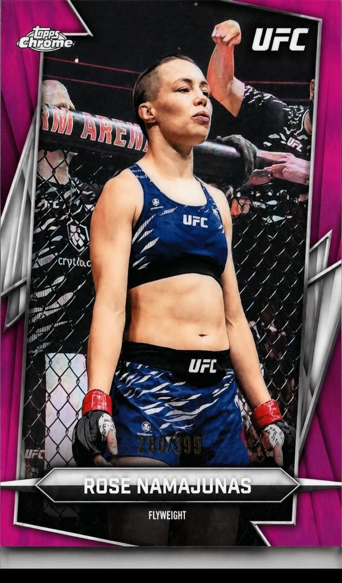 2026 Rose Namajunas [Magenta Refractor] #87