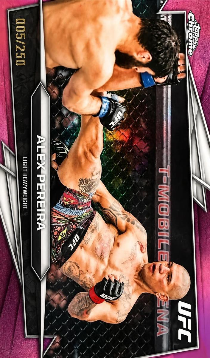 2026 Alex Pereira [Pink Refractor] #90