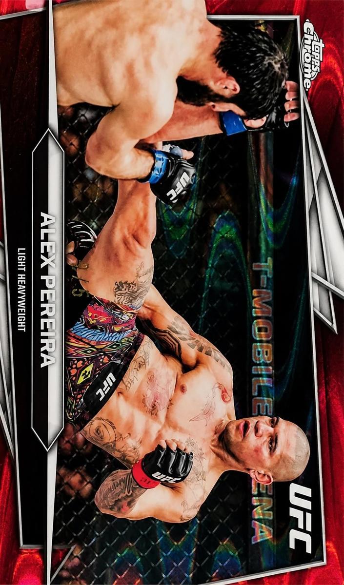 2026 Alex Pereira [Red RayWave Refractor] #90