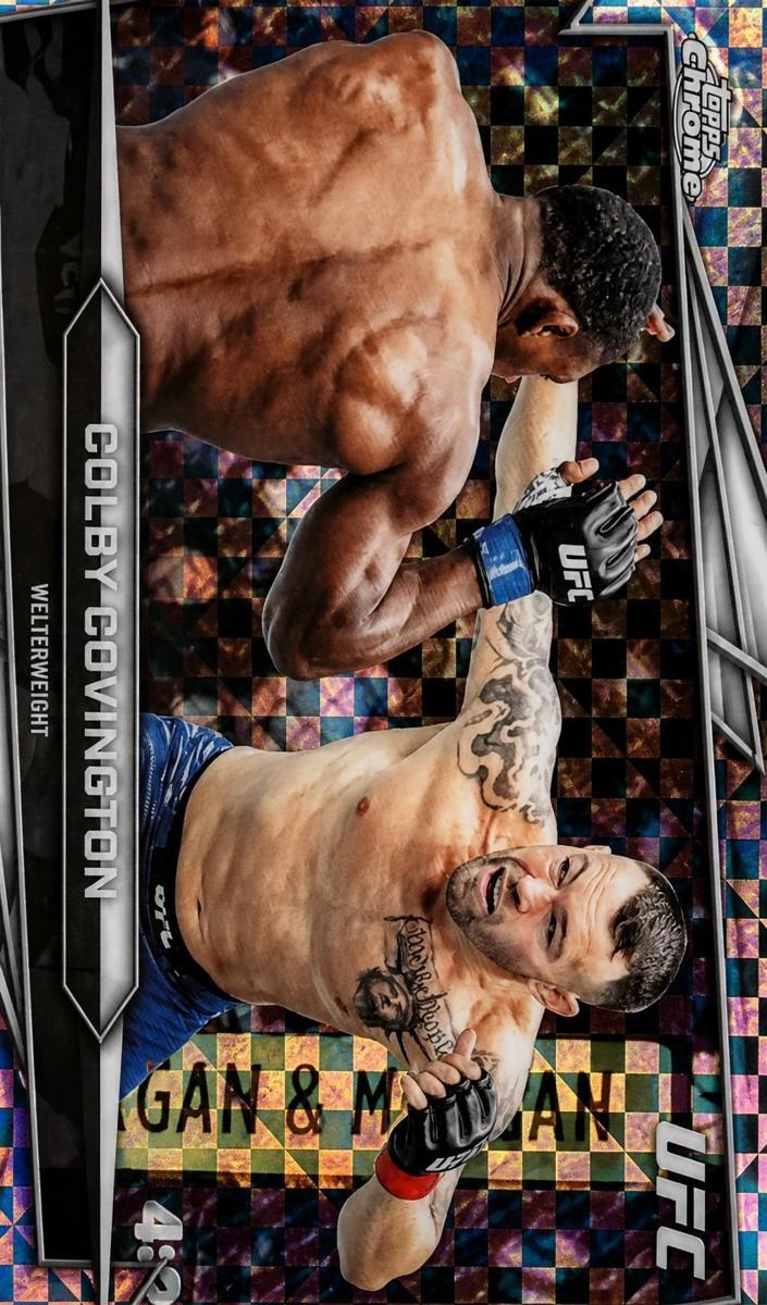 2026 Colby Covington [Orange Refractor] #91
