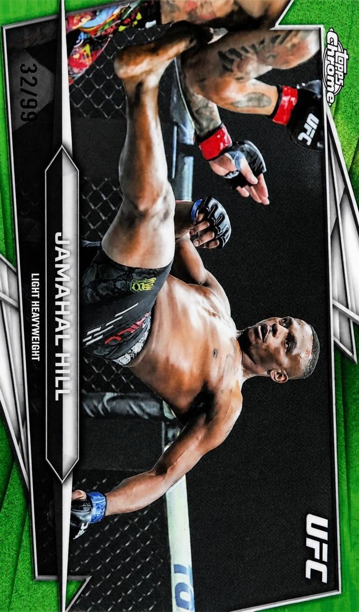 2026 Jamahal Hill [Green Refractor] #95