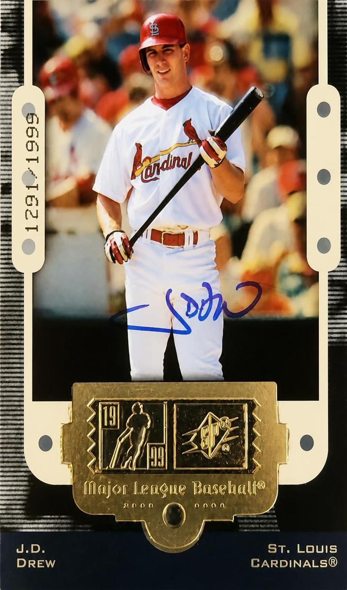 1999 SPx J.D. Drew #119 card