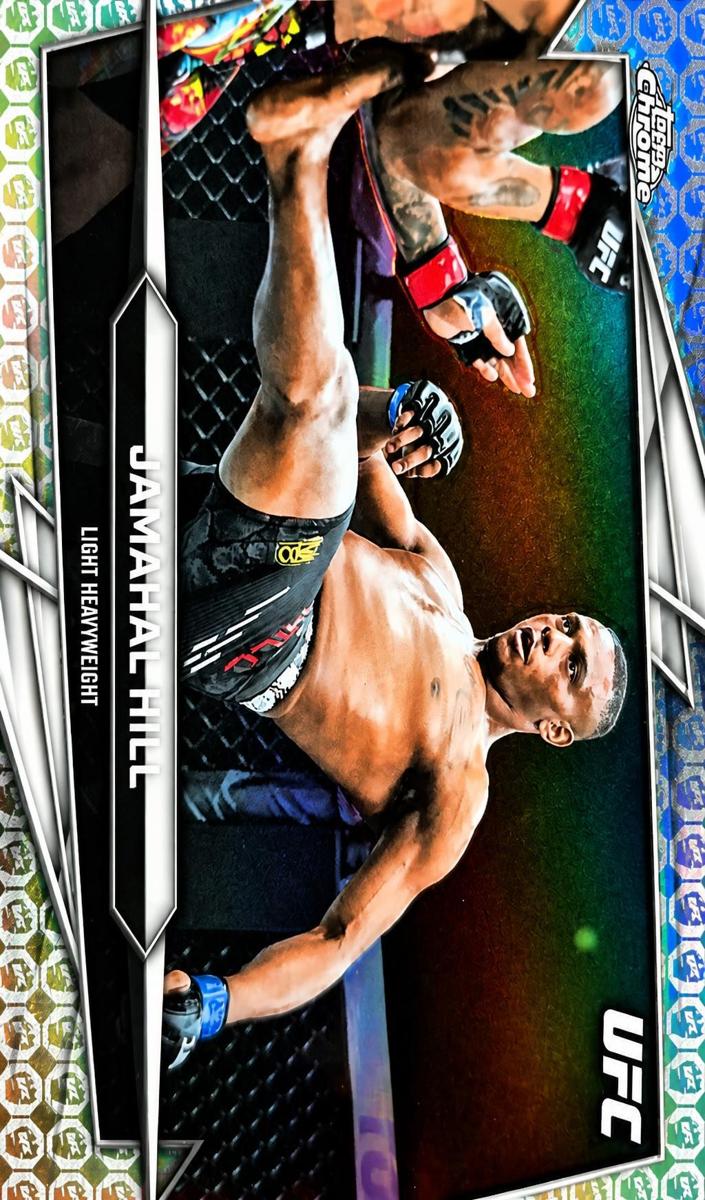 2026 Jamahal Hill [UFC Glove Refractor] #95