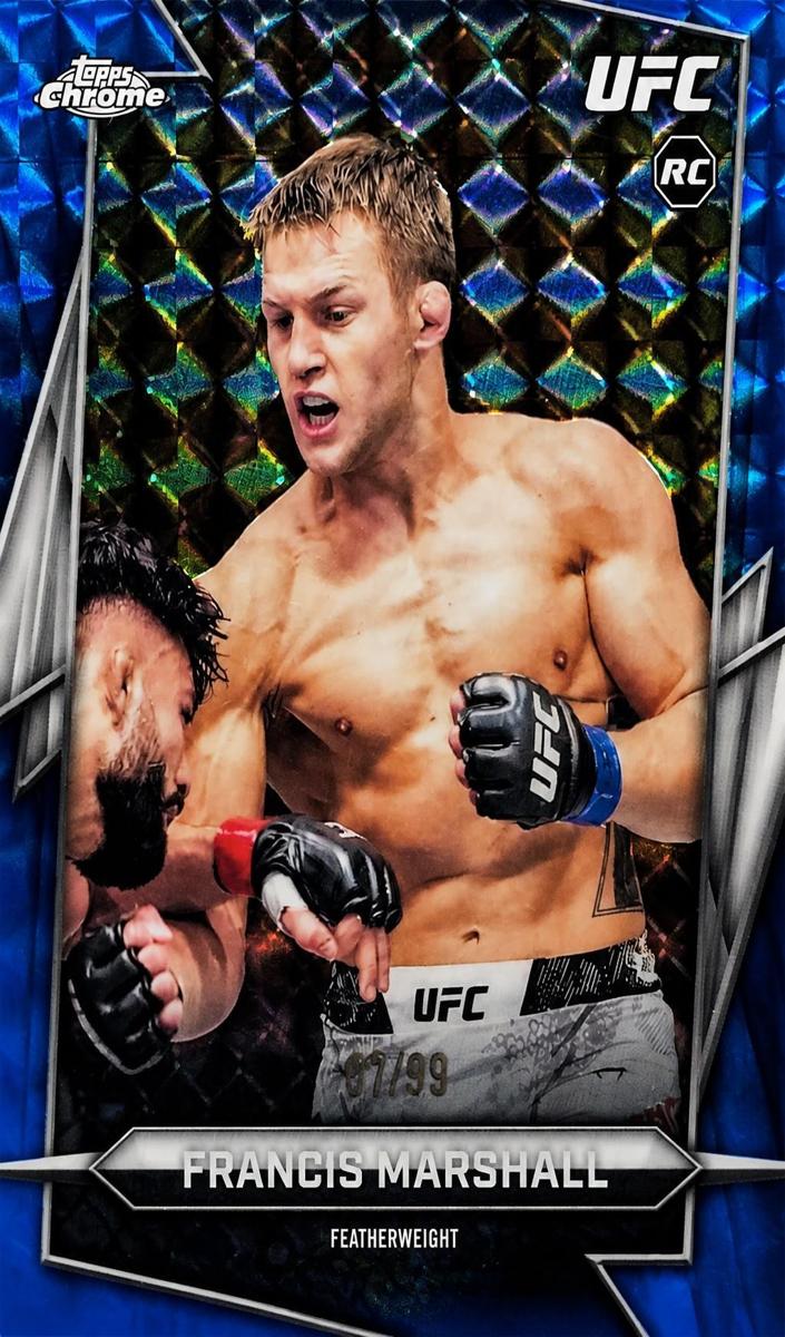 2026 Francis Marshall [Blue Geometric Refractor] #99