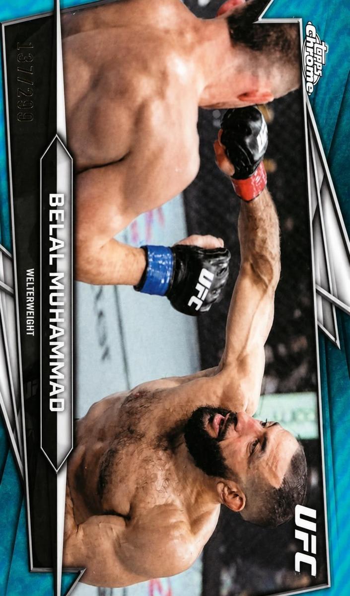 2026 Belal Muhammad [Teal Refractor] #101