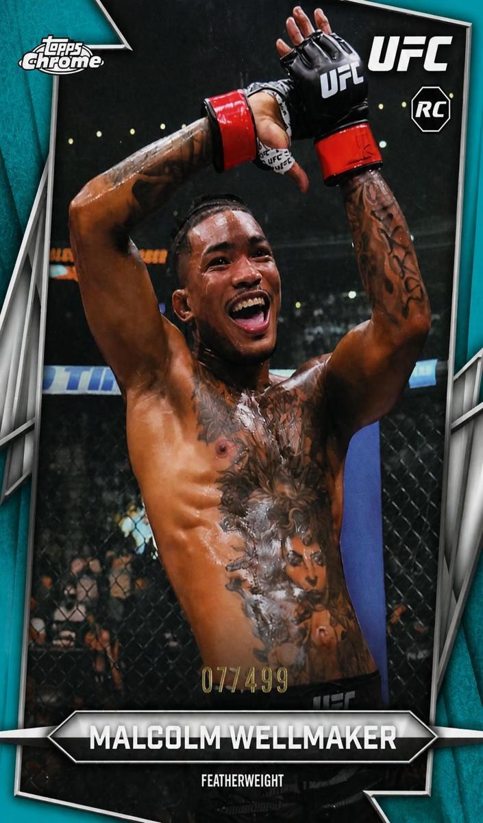 2026 Malcolm Wellmaker [Teal Refractor] #118