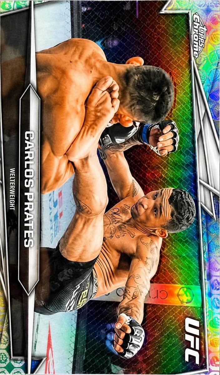 2026 Carlos Prates [UFC Glove Refractor] #123