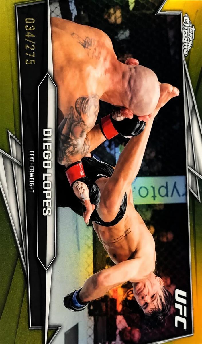 2026 Diego Lopes [Yellow Refractor] #128