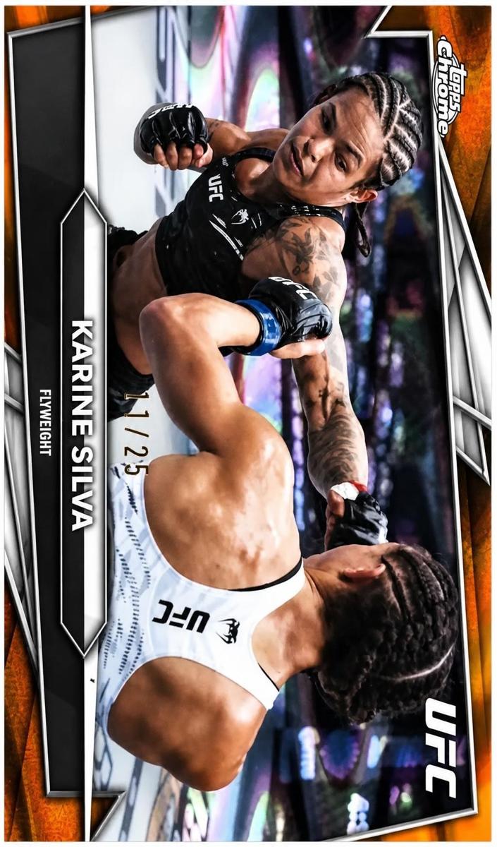 2026 Karine Silva [Orange RayWave Refractor] #127