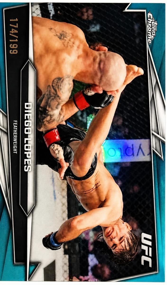 2026 Topps Chrome Diego Lopes [Aqua Refractor] #128 card