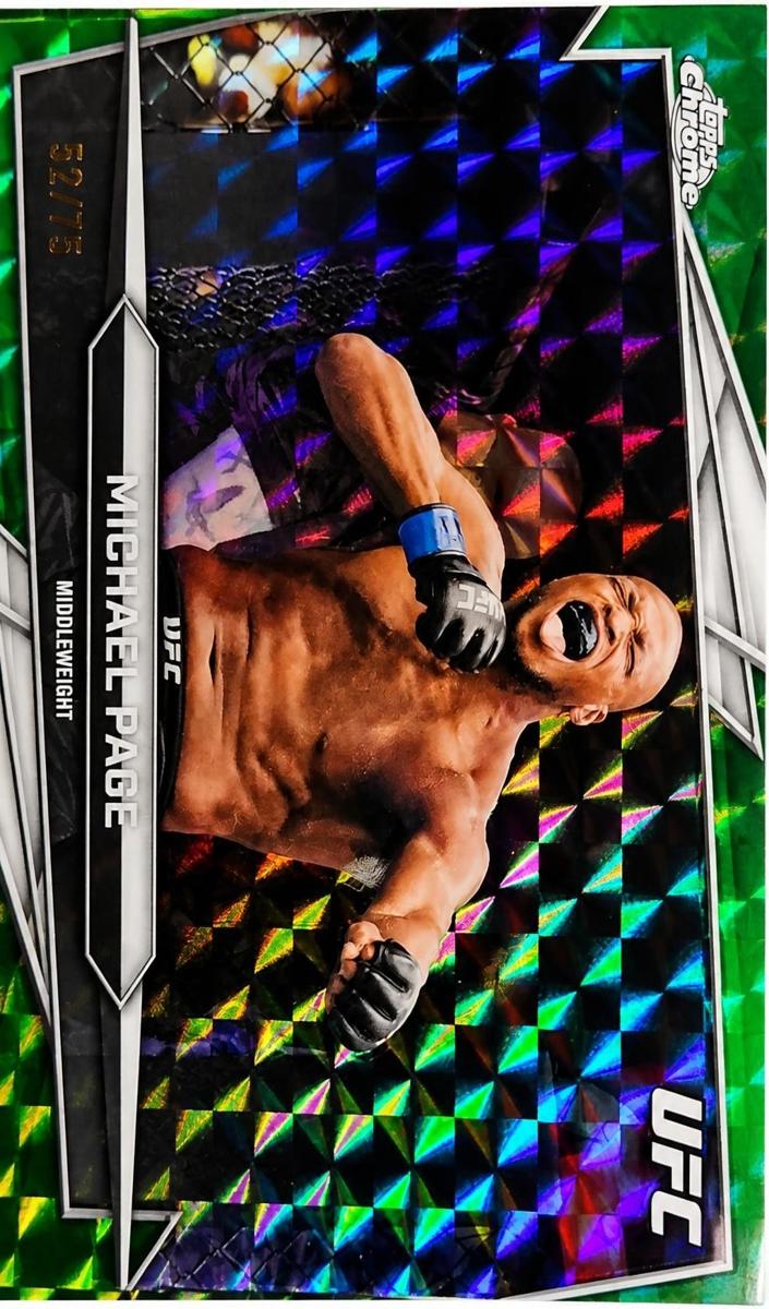 2026 Michael Page [Green Geometric Refractor] #135