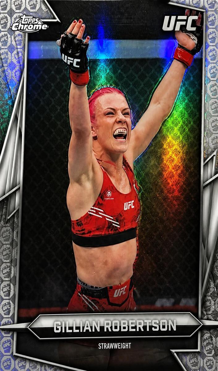 2026 Gillian Robertson [UFC Glove Refractor] #136