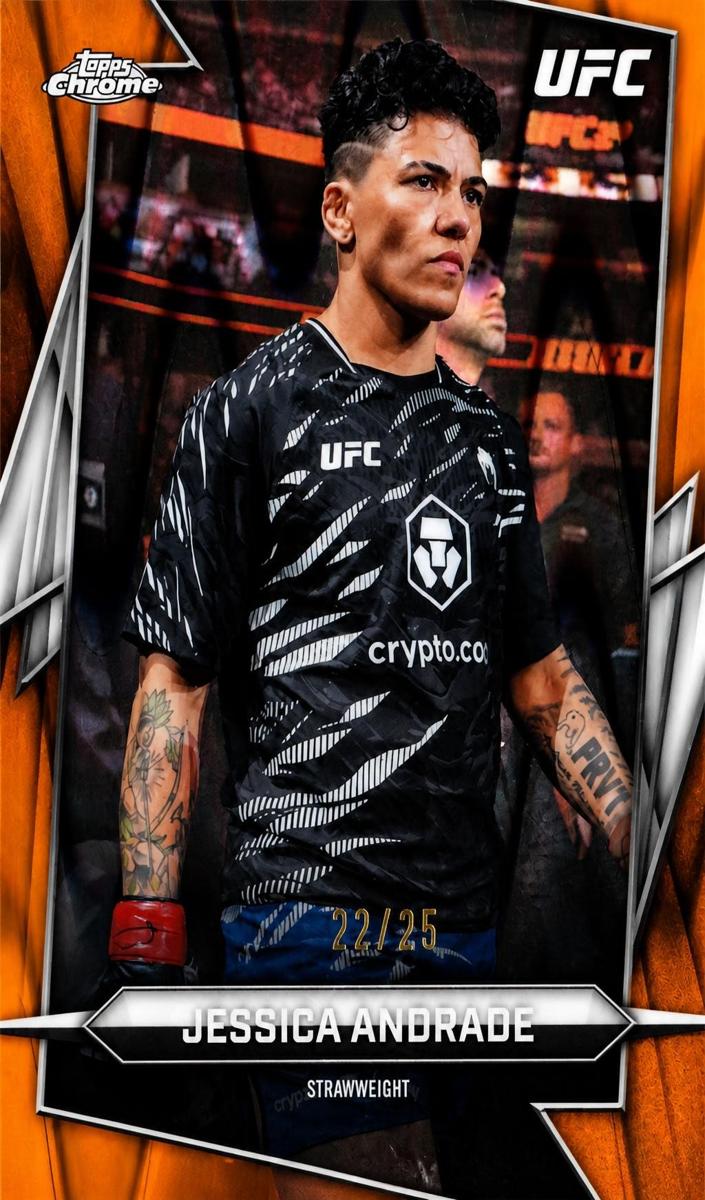 2026 Jessica Andrade [Orange RayWave Refractor] #138