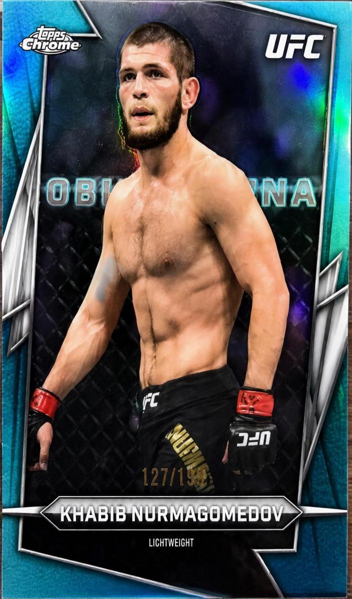 2026 Khabib Nurmagomedov [Aqua Refractor] #140